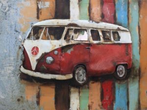 art metal van volkswagen 70
