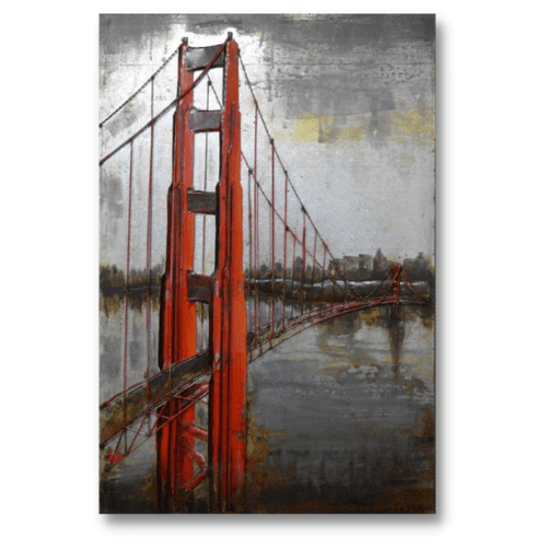 Tableau métal Golden Gate Bridge