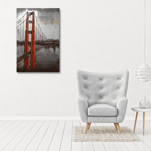 Tableau métal Golden Gate Bridge