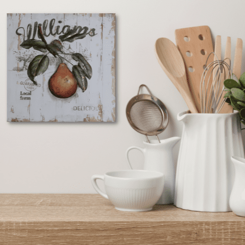 Tableau métal Poire Williams