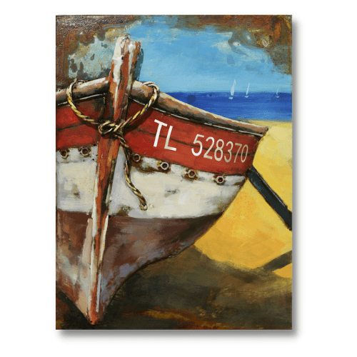 Tableau métal Catalane