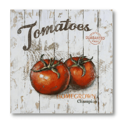 Tableau métal Tomatoes