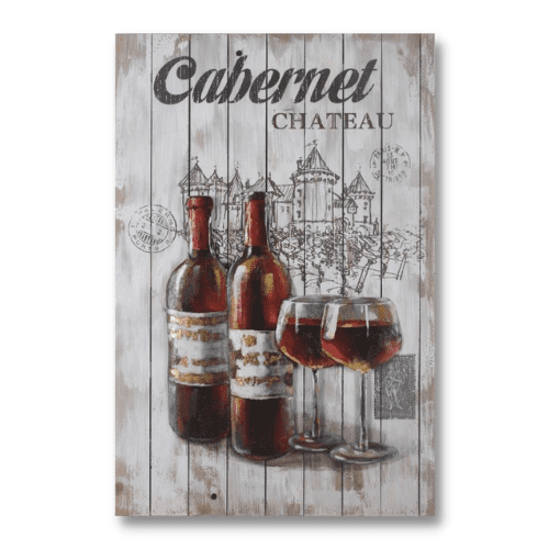 Tableau métal Cabernets