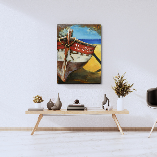 Tableau métal Catalane