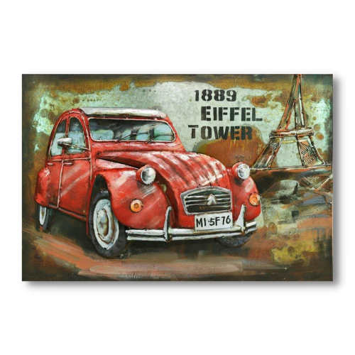 Tableau métal Citroën à Paris