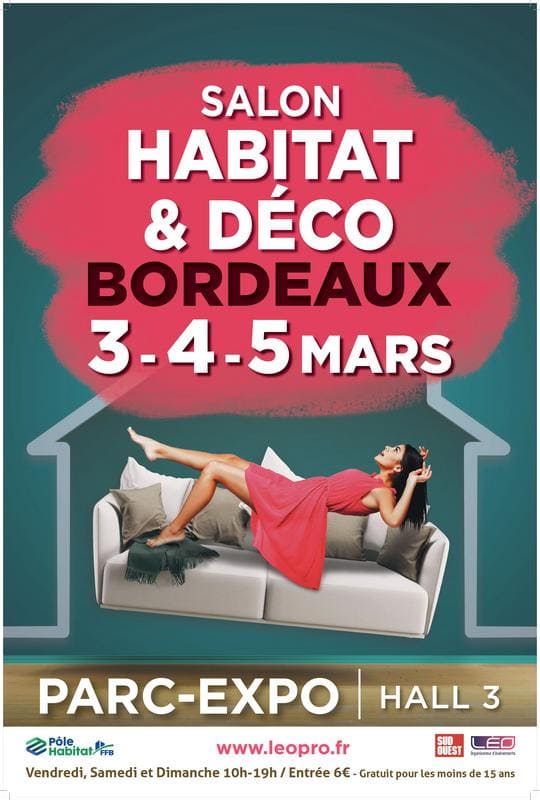 Lire la suite à propos de l’article Salon deco Bordeaux (3 au 5 mars 2023)