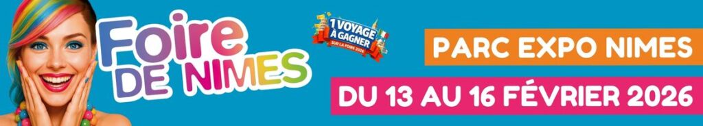 Tableau métal Foire de Nîmes Foire de Nîmes