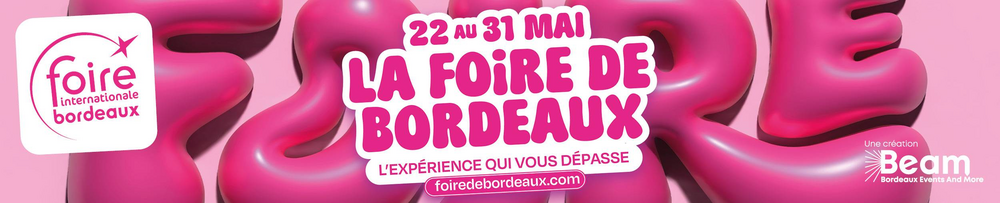 Tableau métal FOIRE DE BORDEAUX FOIRE DE BORDEAUX